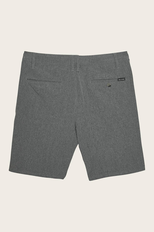 MENS RESERVE HEATHER 19" HYBRID SHORTS
