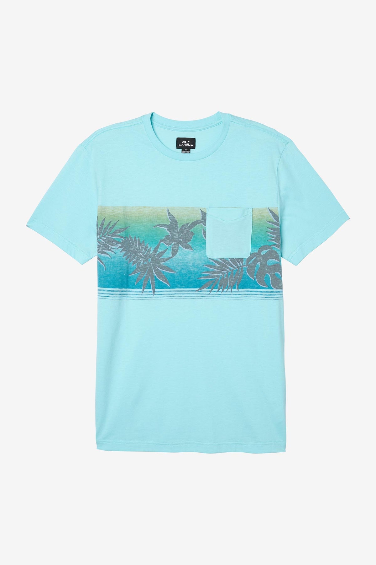 MENS HEIST PRINT CREW TEE