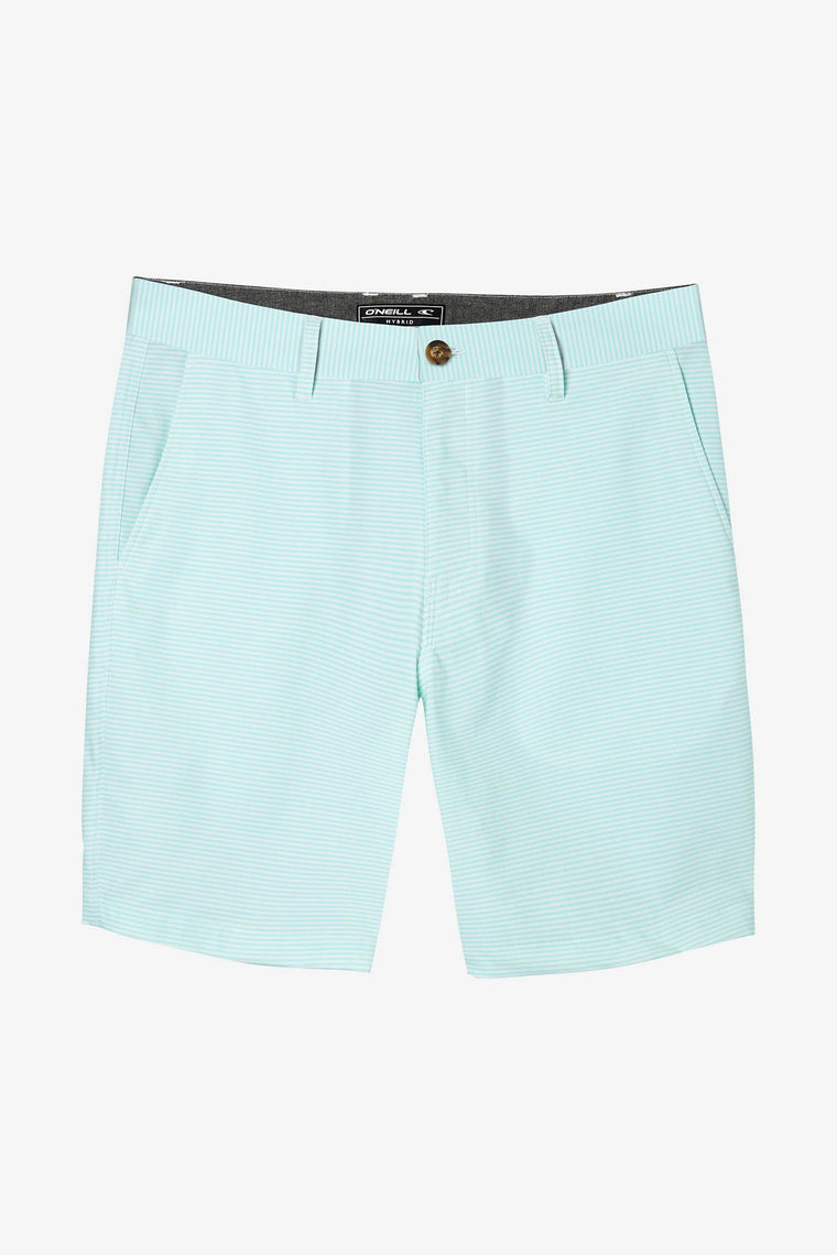 MENS STOCKTON STRIPE 19'' HYBRID SHORTS