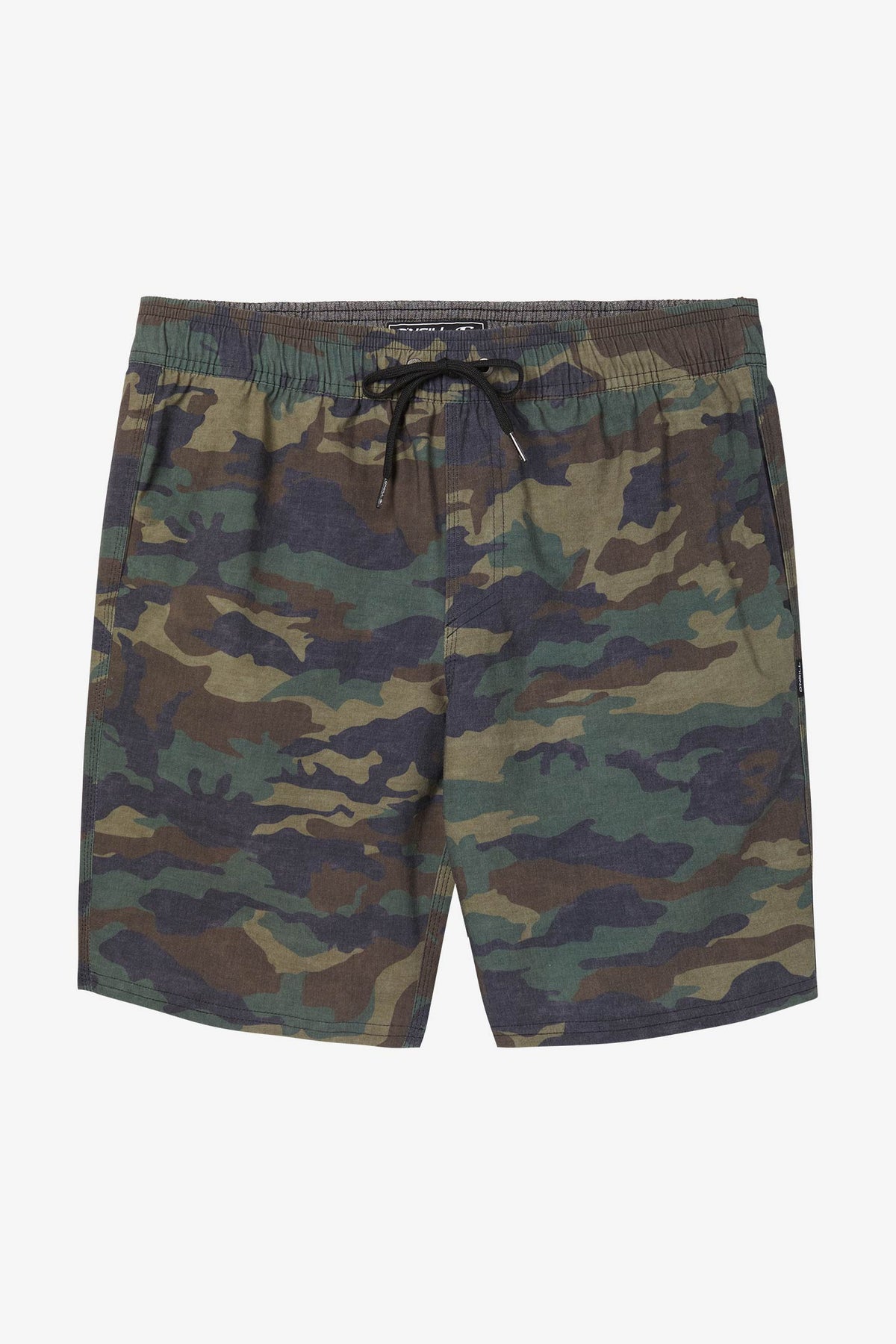 MENS STOCKTON  PRINT E- WAIST 19'' HYBRID SHORTS