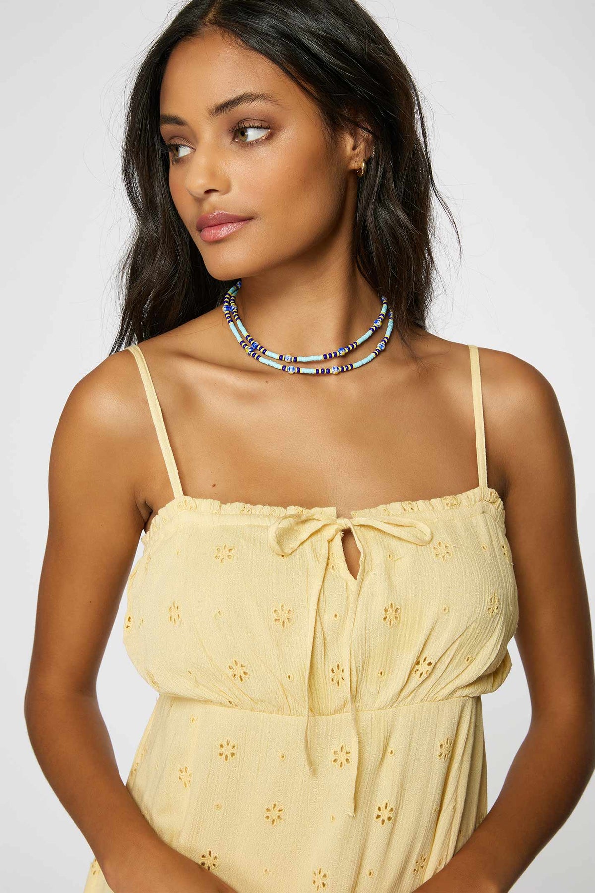 LADIES KALINE EYELET DRESS