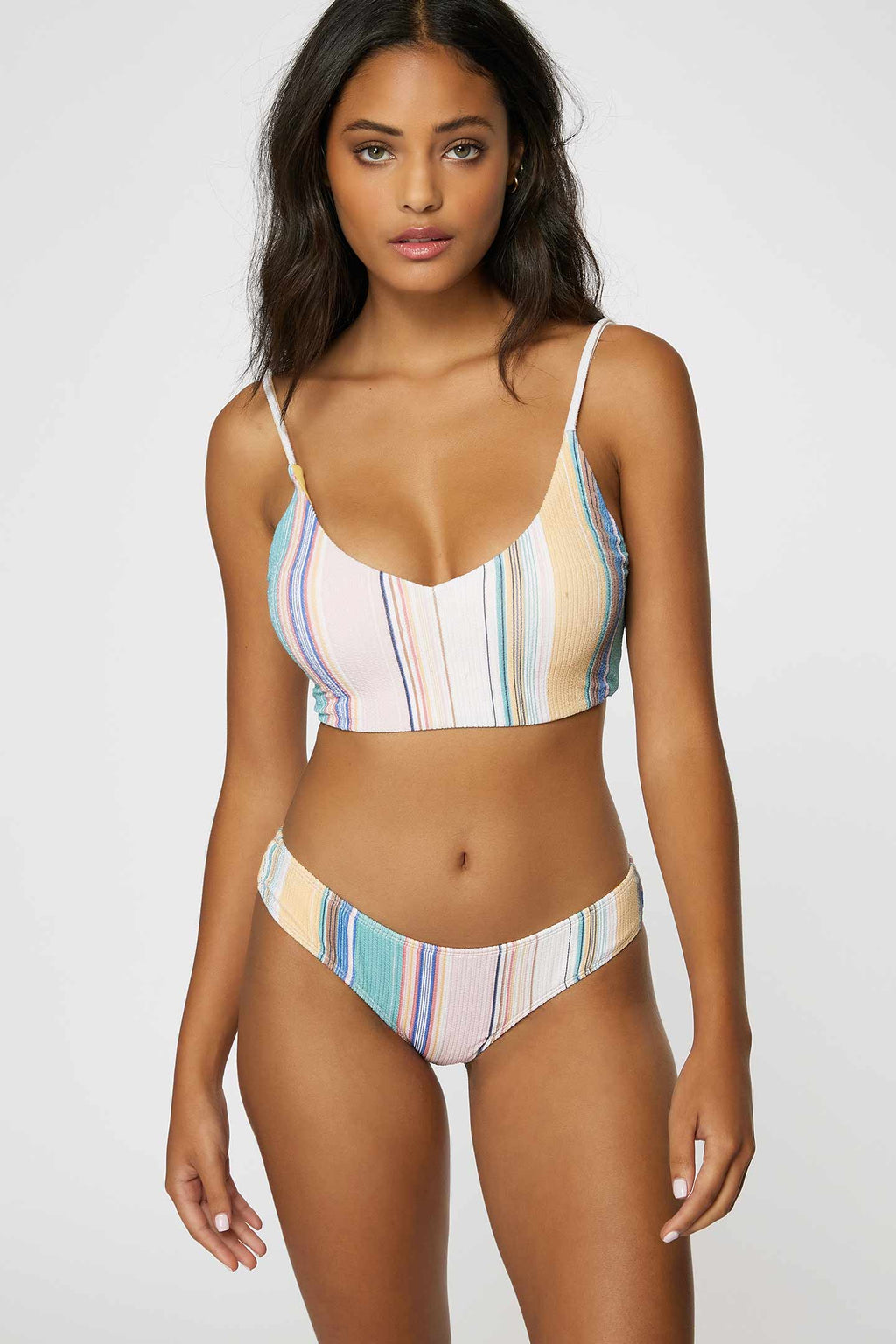 LADIES BAJA STRIPE MIDDLES TOP