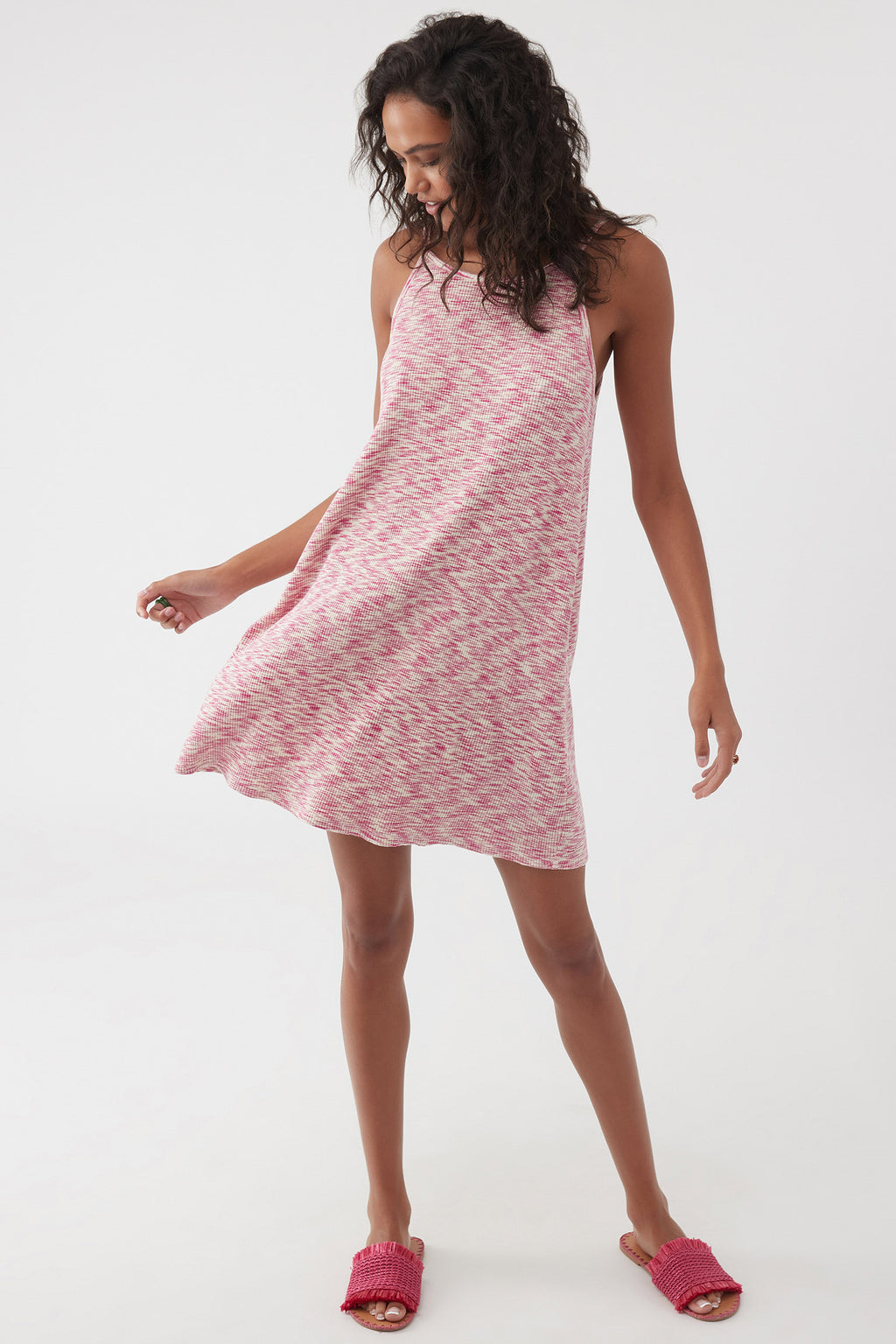 MORETTE SPACE DYE TANK DRESS