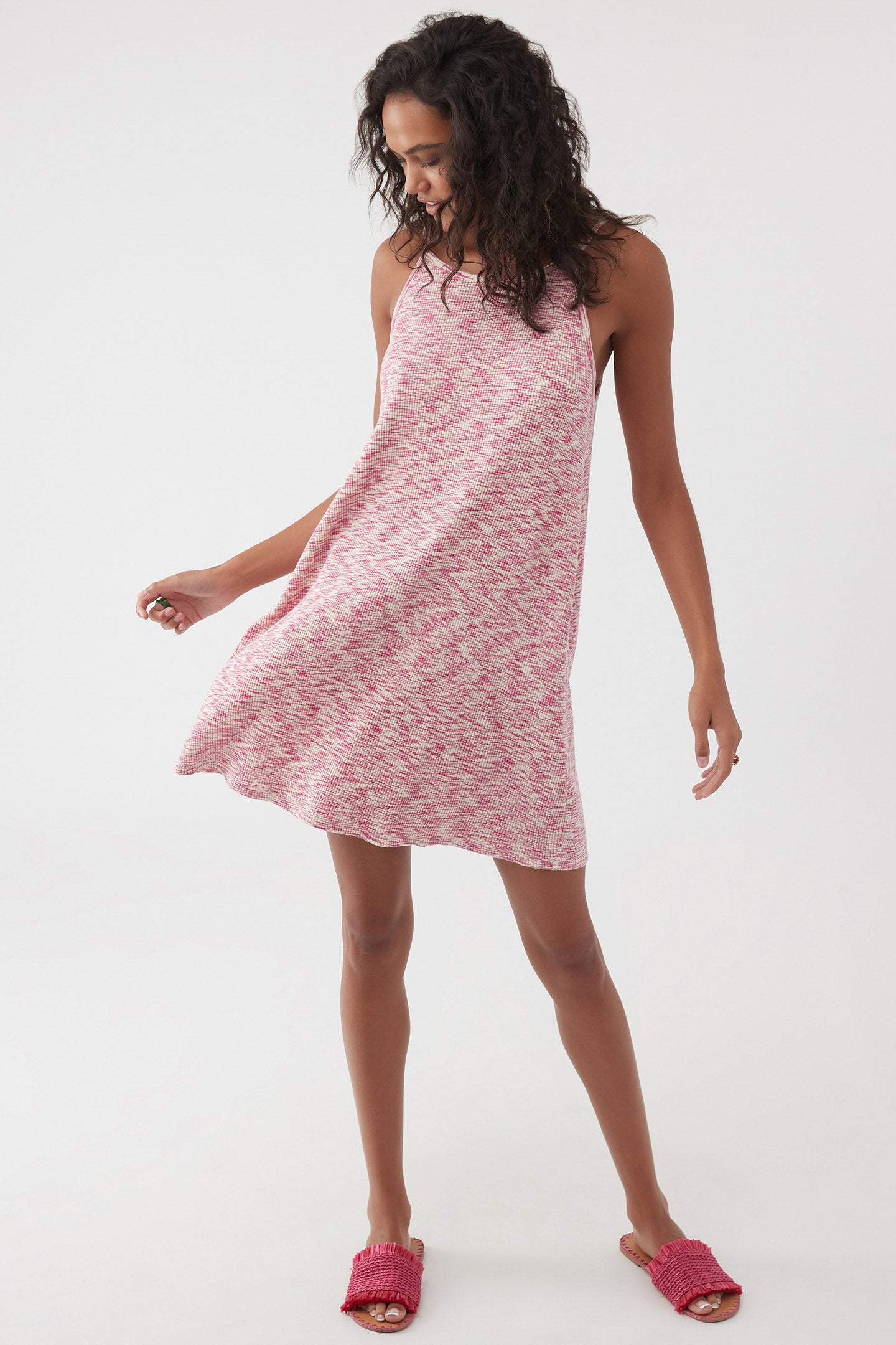 MORETTE SPACE DYE TANK DRESS