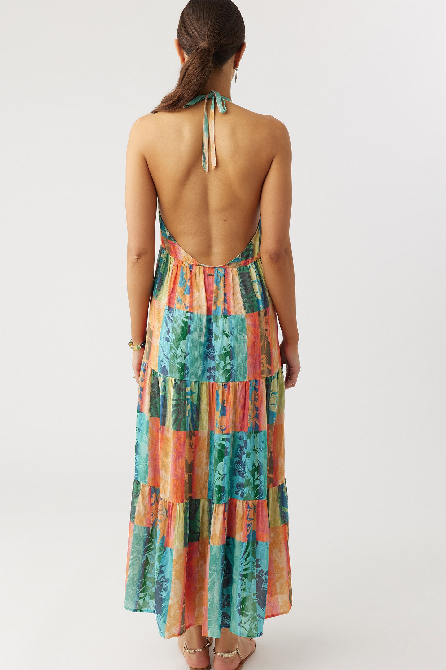 JENNIFER WOVEN MAXI TANK DRESS