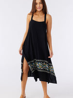 MIRANDA BORDER MIDI COVER UP DRESS