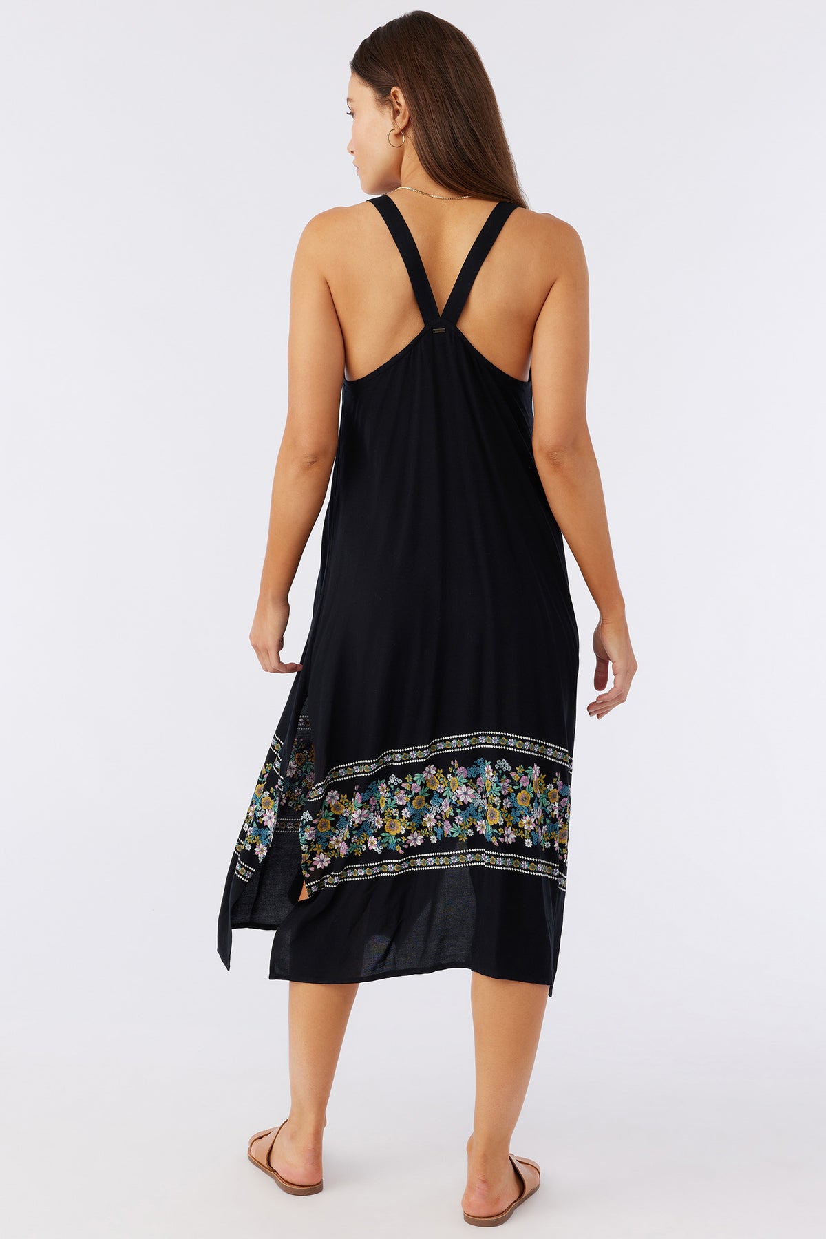 MIRANDA BORDER MIDI COVER UP DRESS