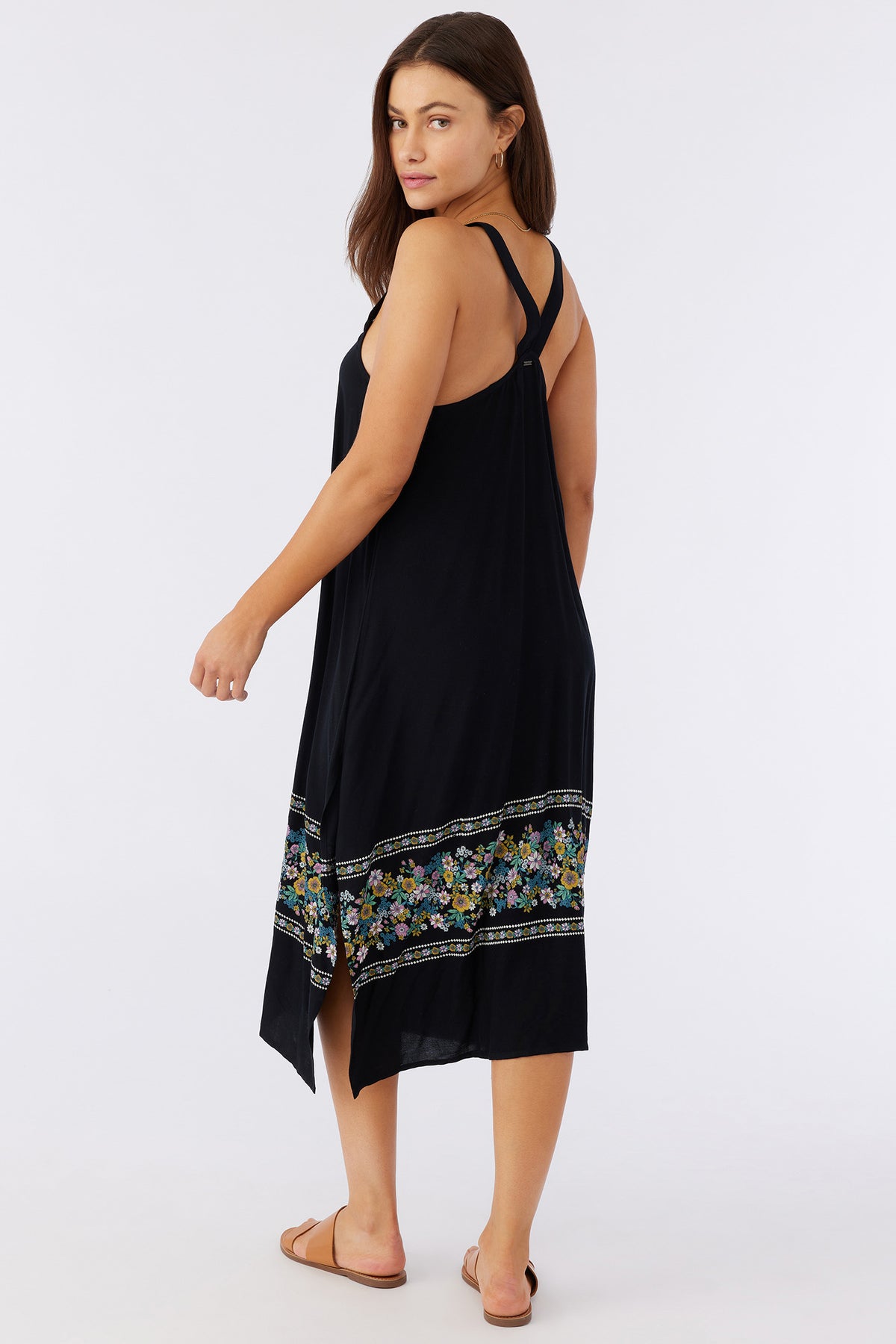 MIRANDA BORDER MIDI COVER UP DRESS