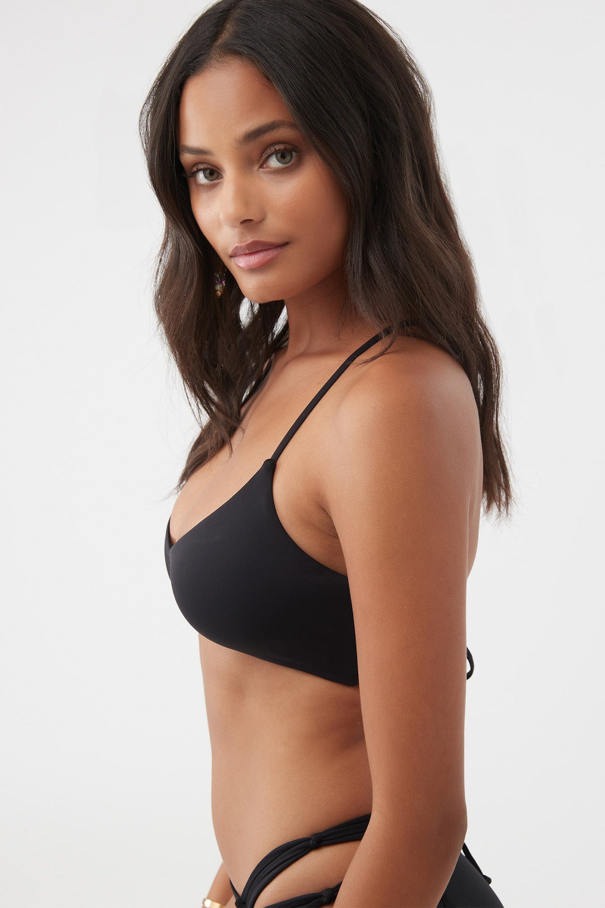 SALTWATER SOLIDS HUNTINGTON BRALETTE
