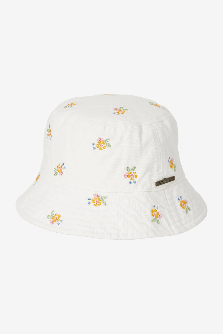 PIPER EMBROIDERY BUCKET HAT