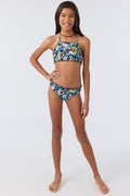 TATUM RUFFLE EDGE HIGH NECK SET