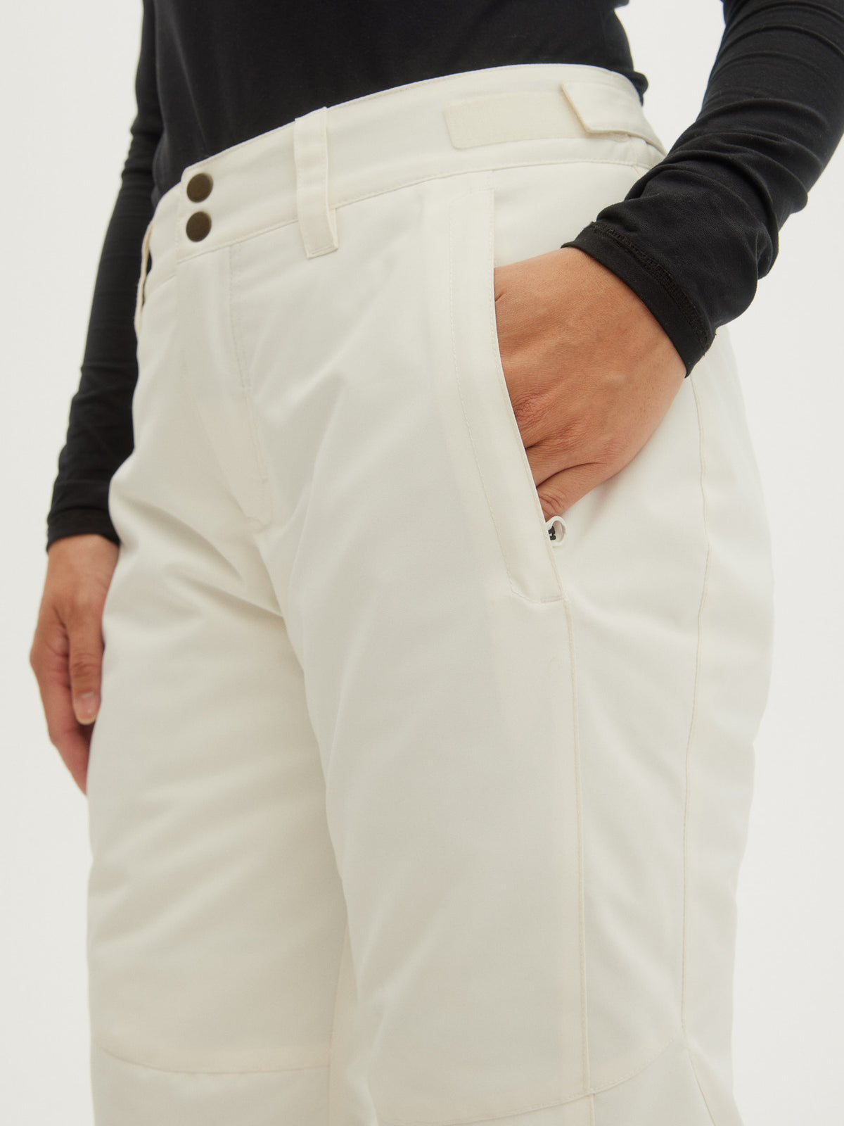 O'Neill Ladies Star Insulated Pants in Powder White