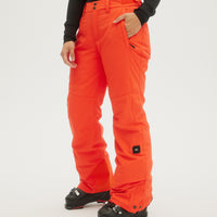 O'Neill Ladies Star Insulated Pants in Cherry Tomato