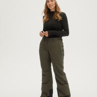 O'Neill Ladies Star Insulated Pants in Army Green