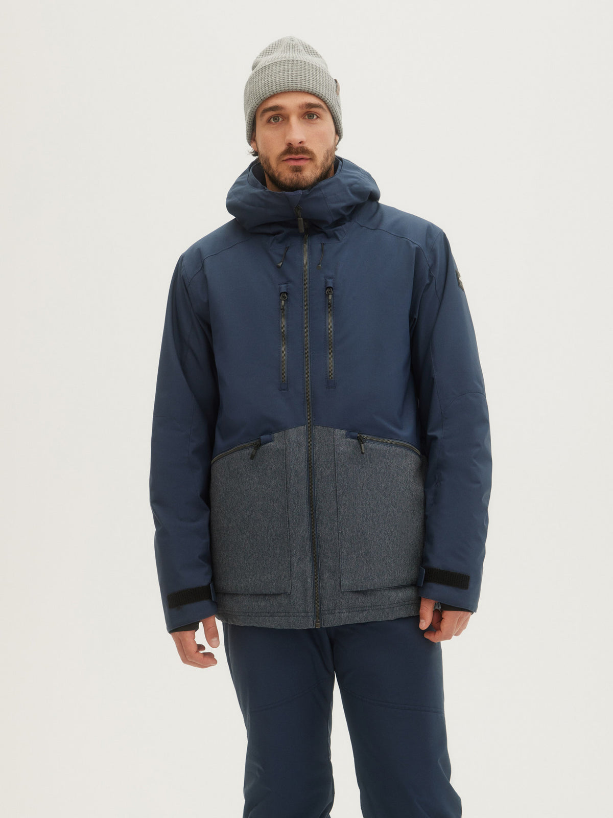 O'Neill Mens Texture Jacket in Ink Blue