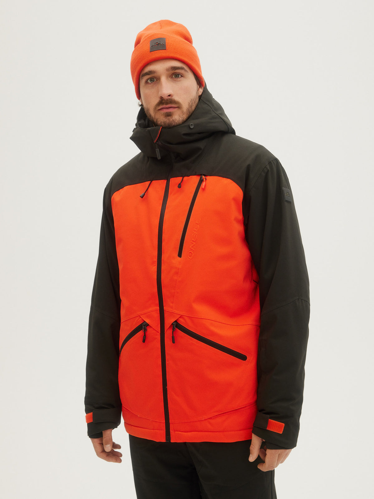 O'Neill Mens Total Disorder Jacket in Cherry Tomato