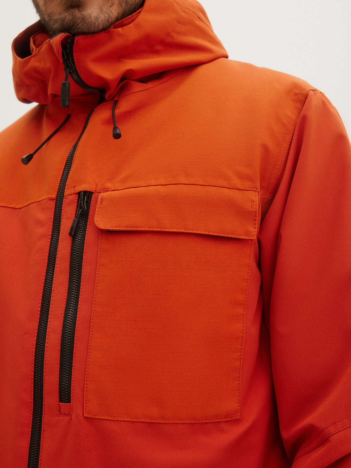 O'Neill Mens Utility Jacket in Rooibos Red