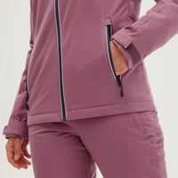 O'Neill Ladies Vauxite Jacket 2.0 in Berry Conserve