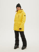 O'Neill Ladies Zeolite Jacket in Chrome Yellow