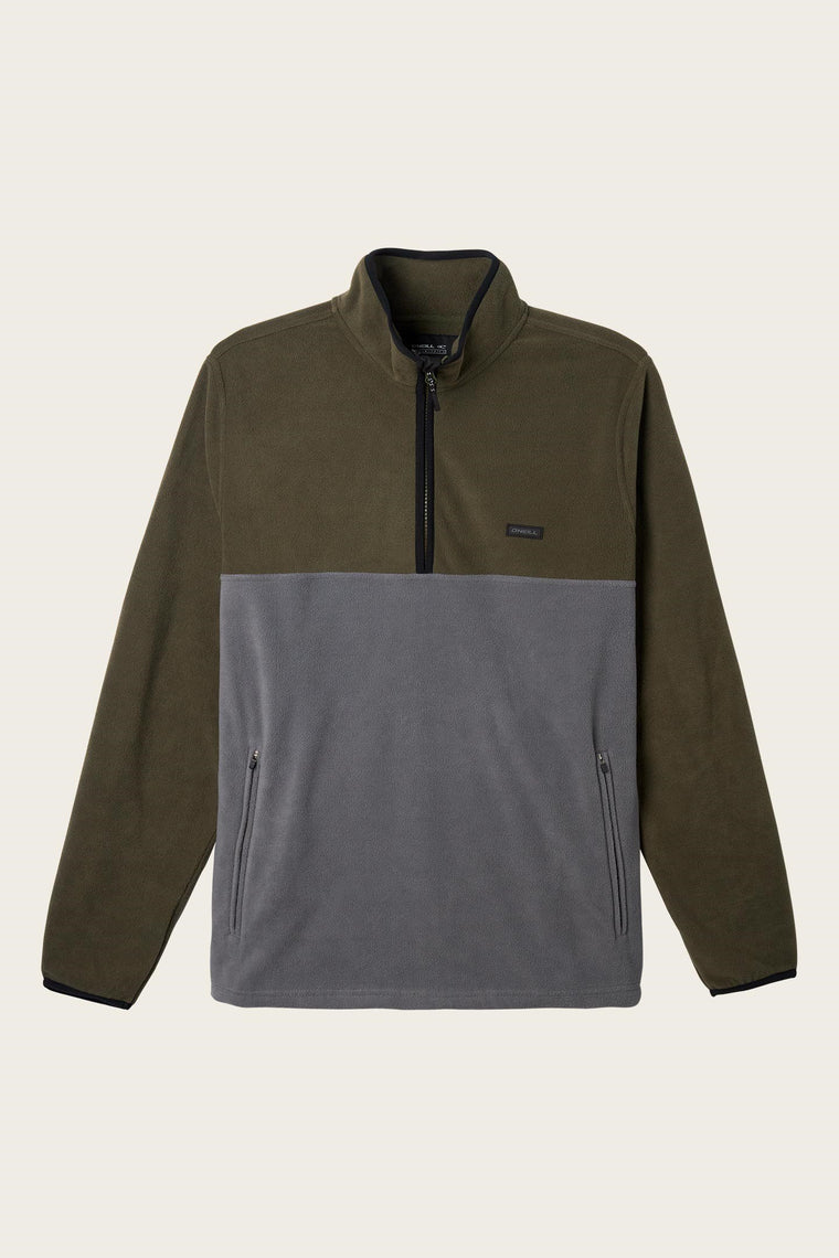 MENS TRVLR CONWAY SUPERFLEECE PULLOVER