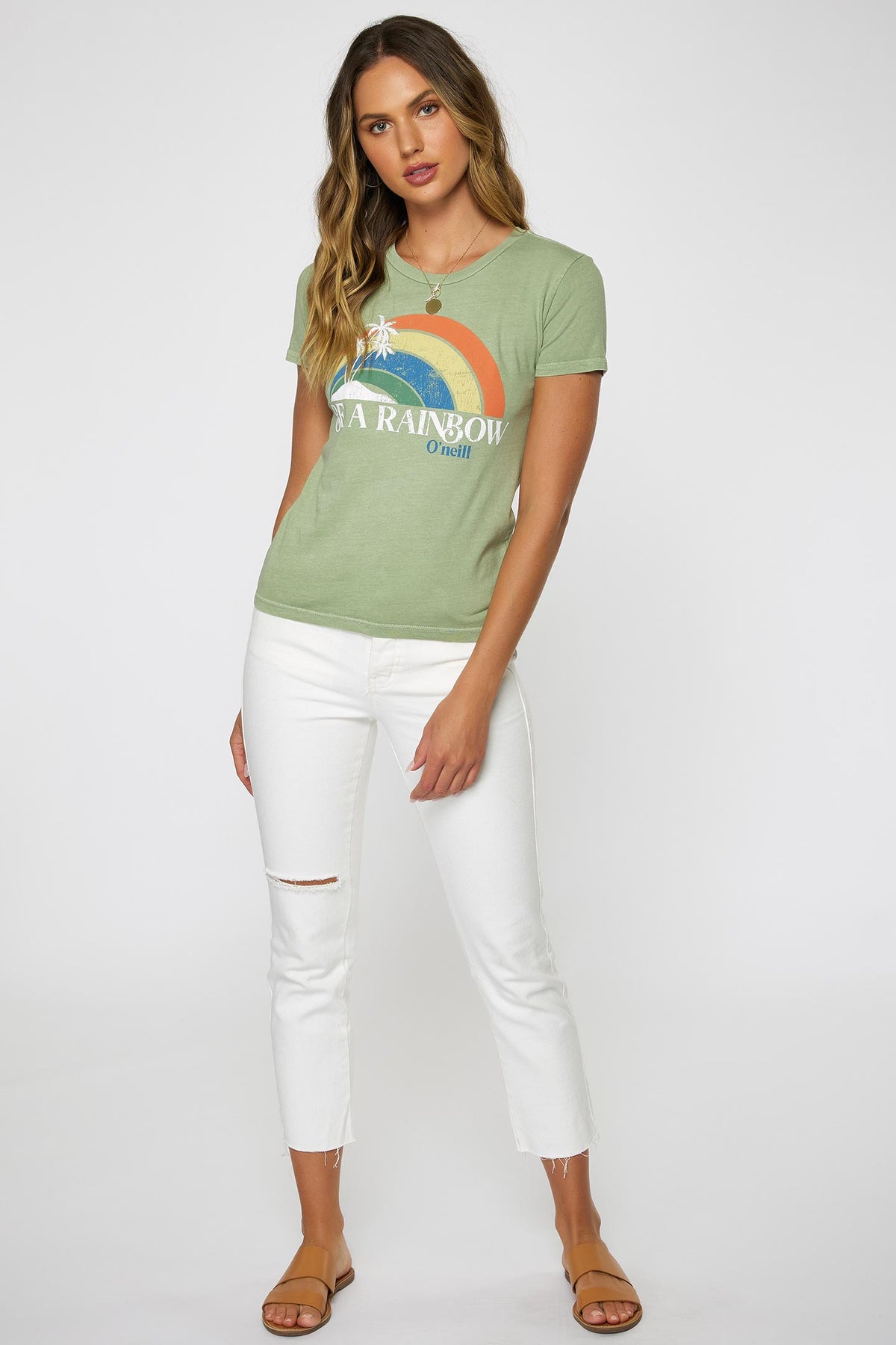 LADIES BE A RAINBOW TEE