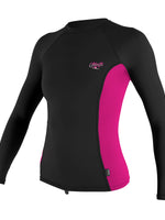 WOMENS PREMIUM SKINS L/S RASH GUARD