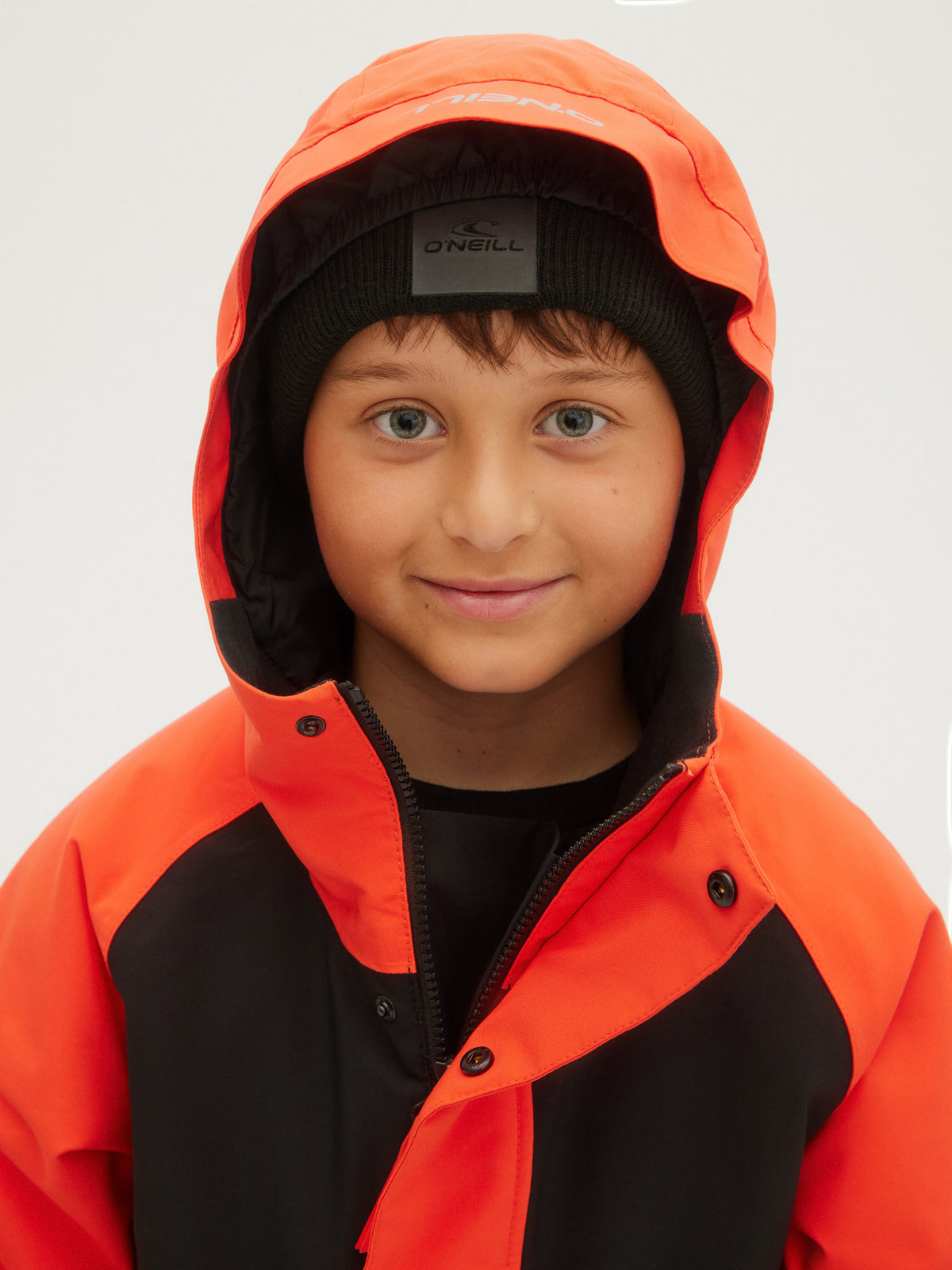 O'Neill Boys Anorak Jacket in Cherry Tomato