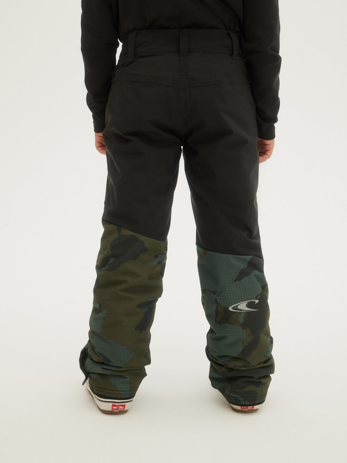 O'Neill Boys Anvil Colorblock Pants in Black Out