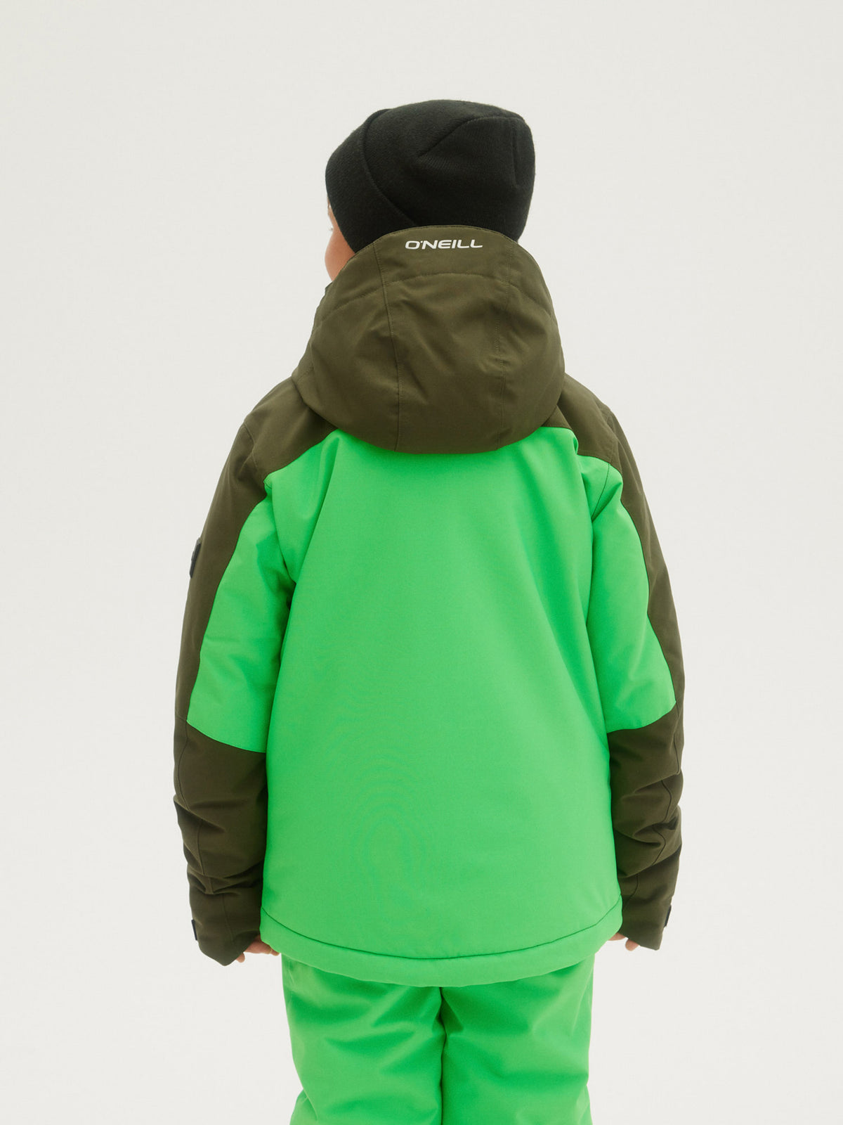 O'Neill Boys Hammer Jacket in Poison Green