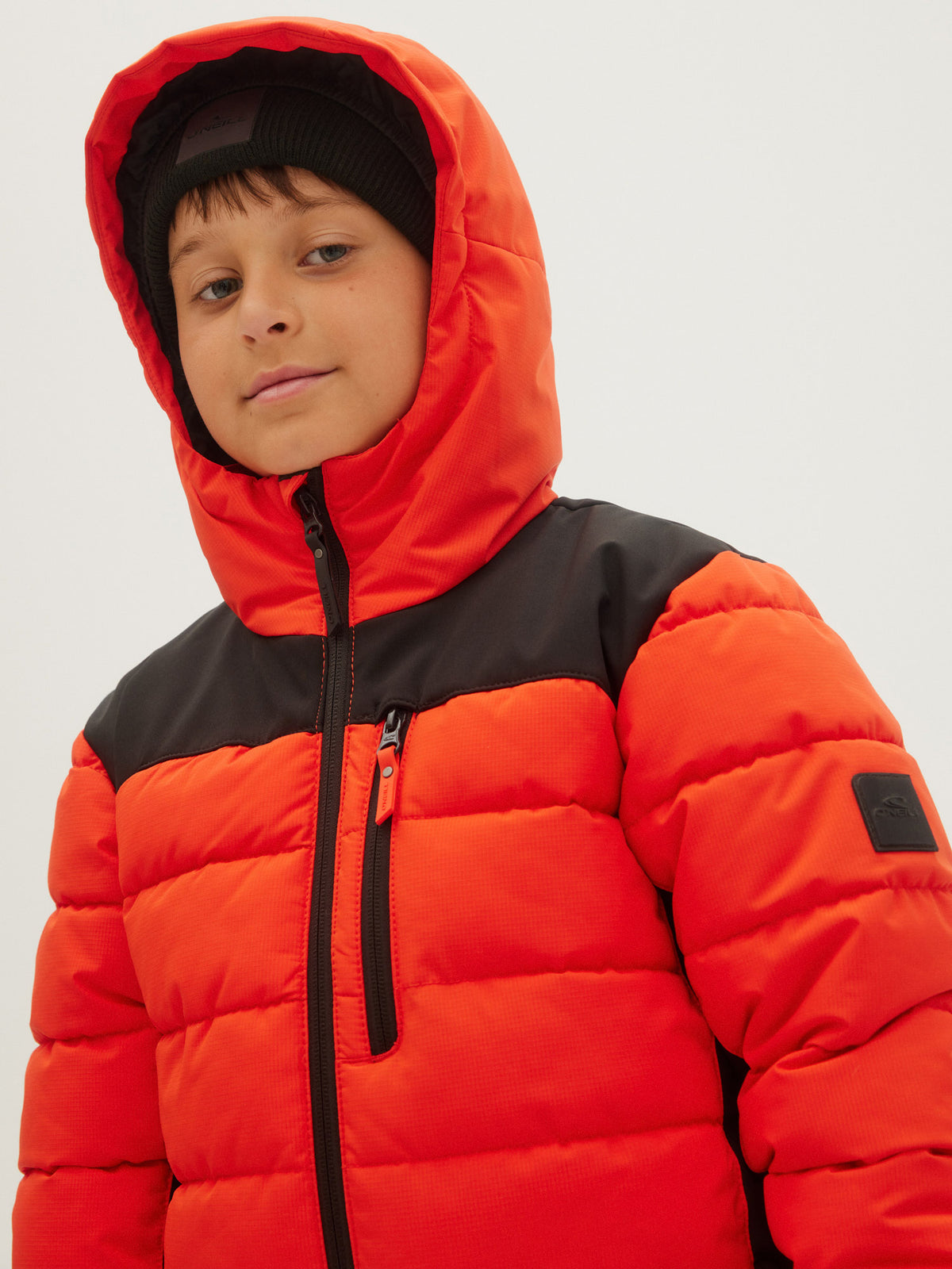 O'Neill Boys Igneous Jacket in Cherry Tomato