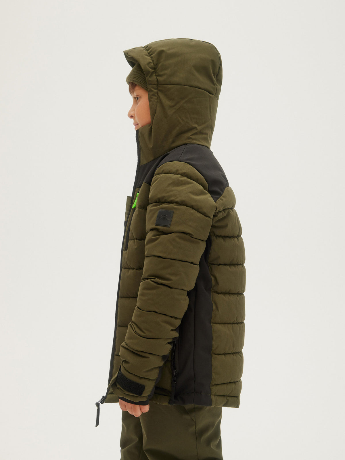 O'Neill Boys Igneous Jacket in Forest Night