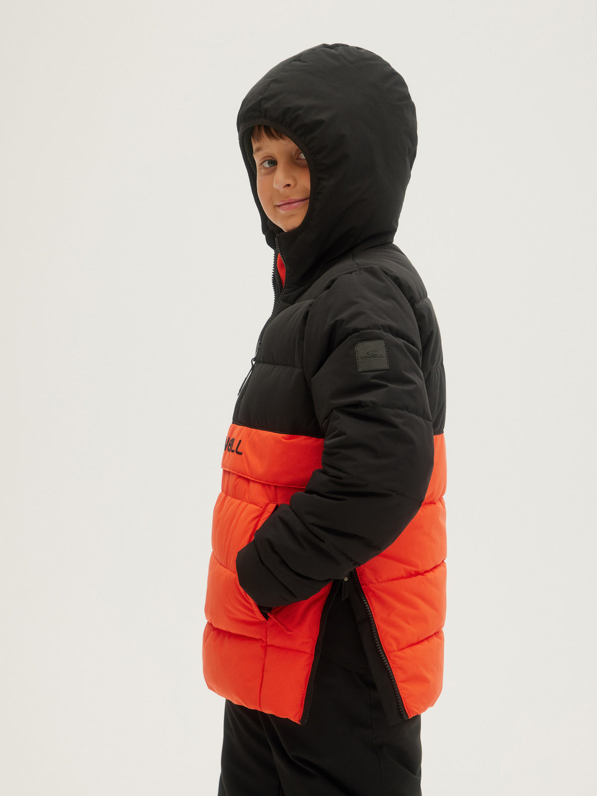 O'Neill Boys O'Riginal Puff Anorak in Black Out