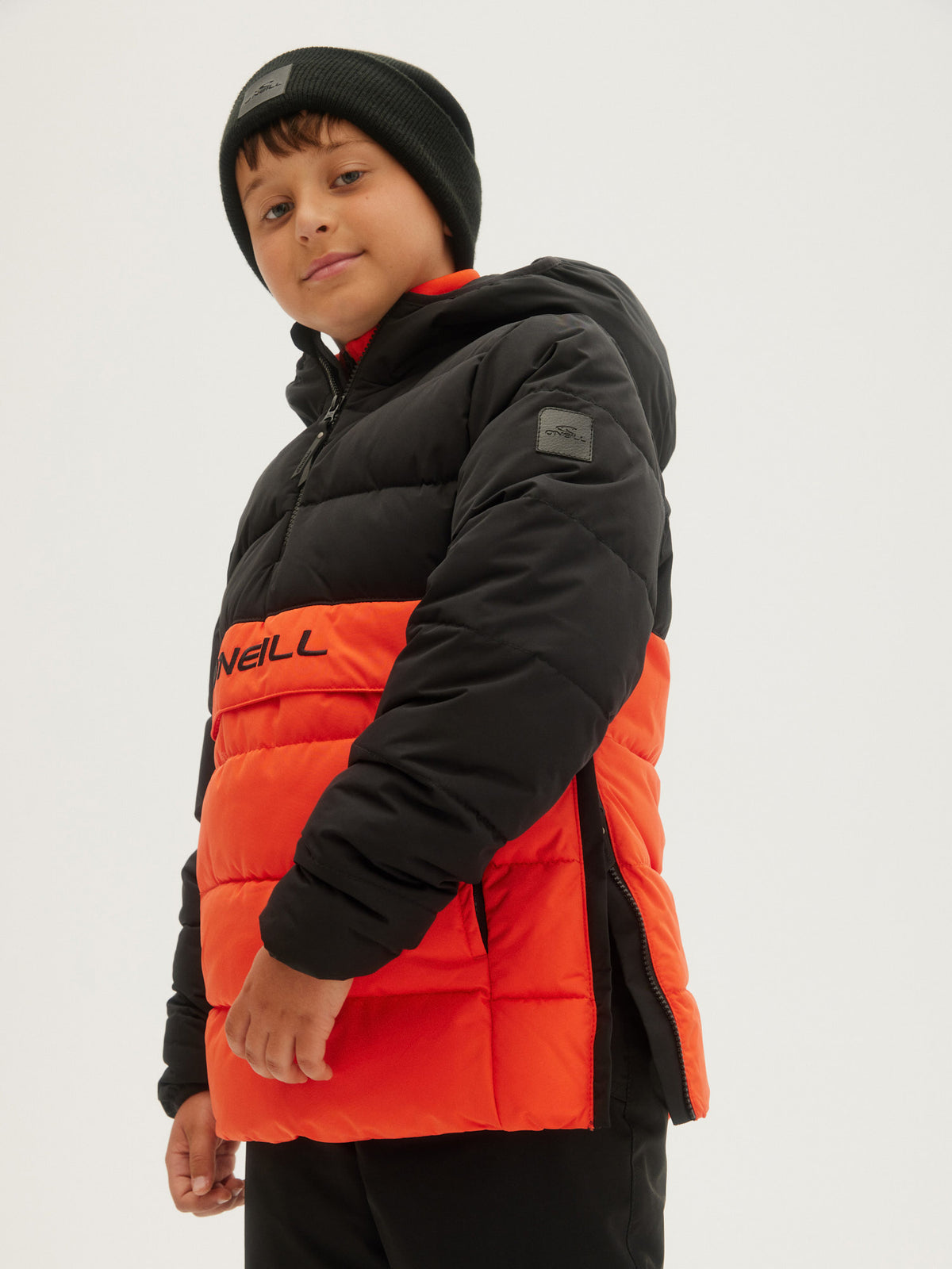 O'Neill Boys O'Riginal Puff Anorak in Black Out