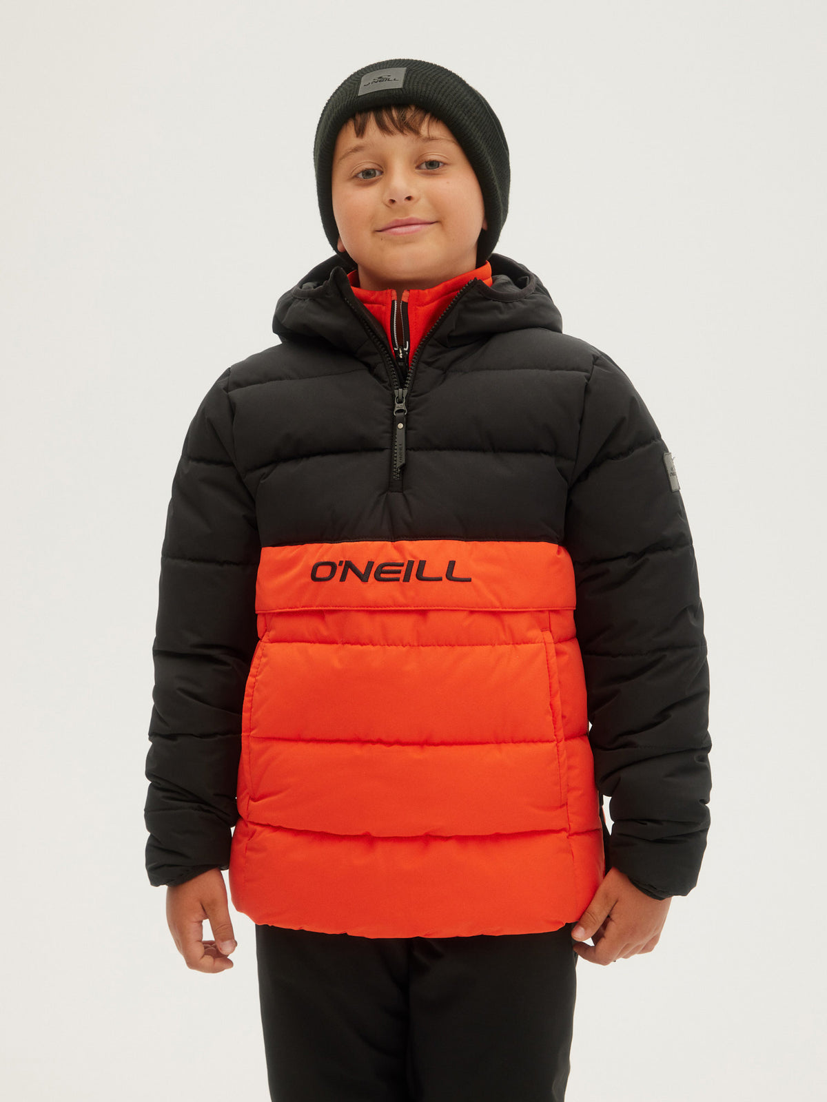O'Neill Boys O'Riginal Puff Anorak in Black Out