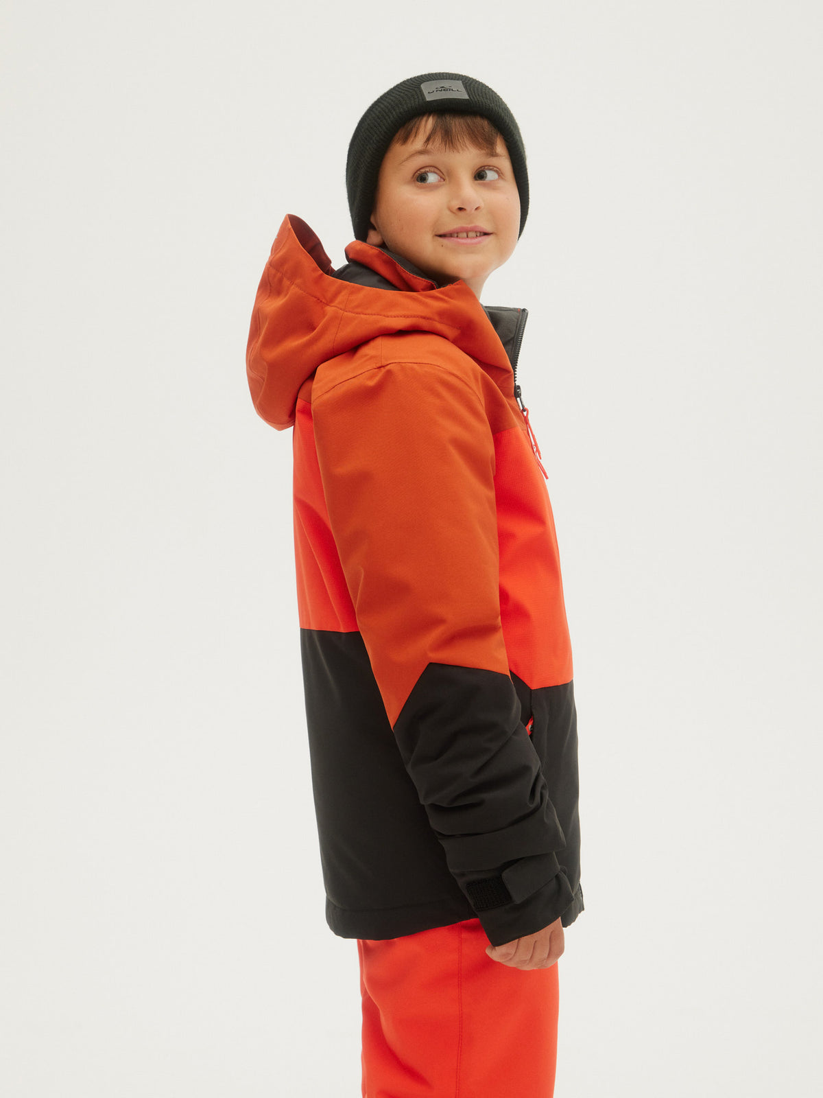 O'Neill Boys Slate Jacket in Rooibos Red