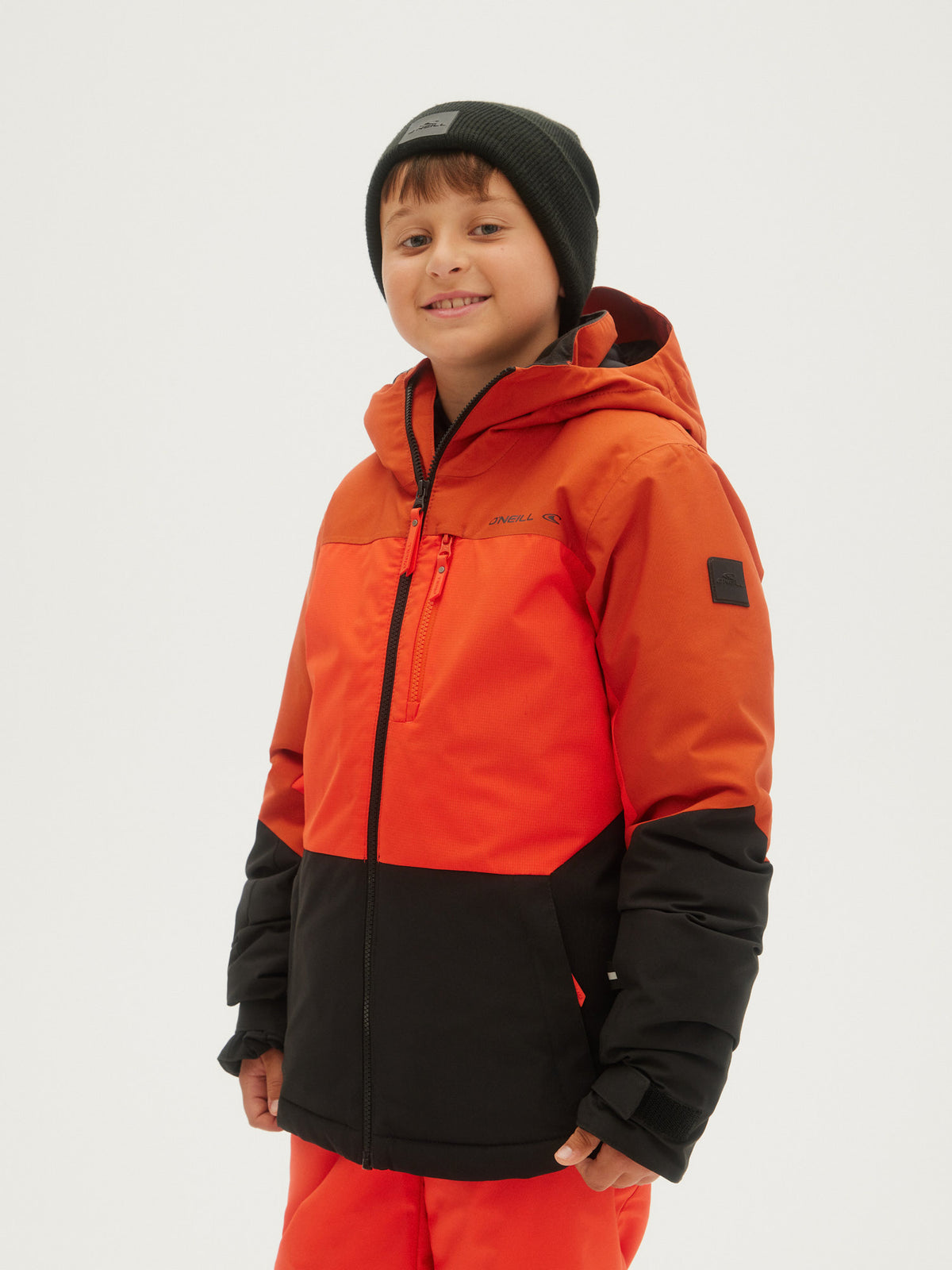 O'Neill Boys Slate Jacket in Rooibos Red