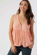 CHRYSTIE SOLID TANK TOP