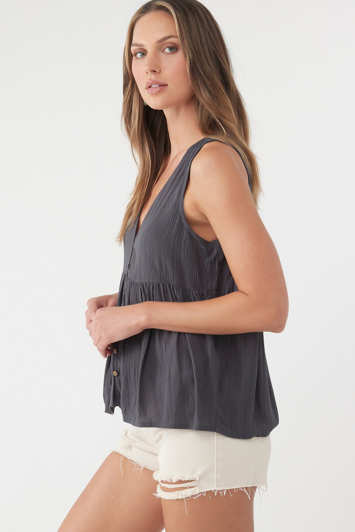CHRYSTIE SOLID TANK TOP