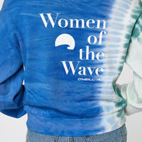 LADIES WOMEN OF THE WAVE CURRENTS HOODED PULLOVER
