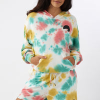 WOMEN OF THE WAVE CURRENTS HOODED PULLOVER