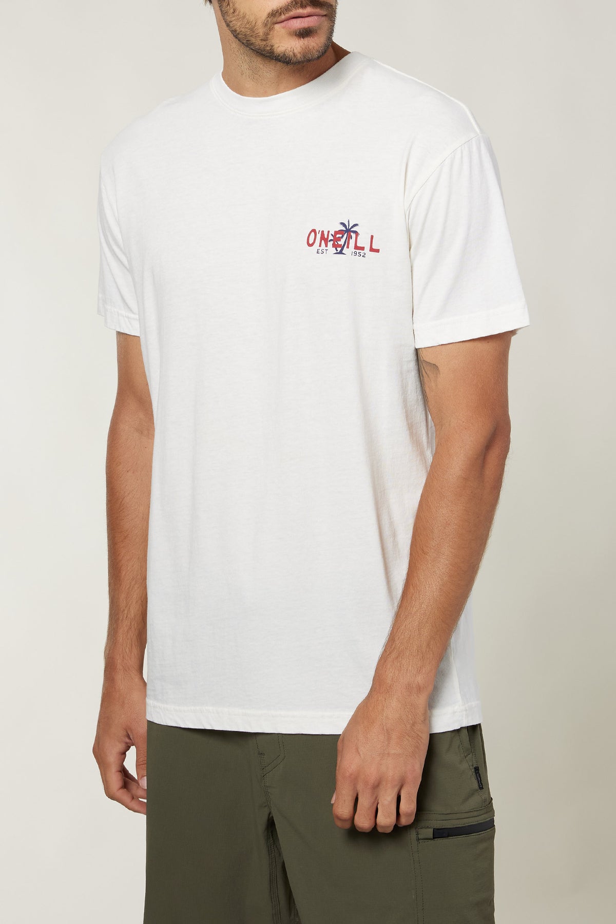 MENS CUT BACK SHORT SLEEVE TEE