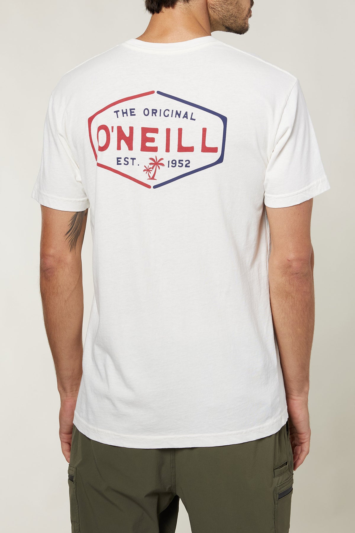 MENS CUT BACK SHORT SLEEVE TEE