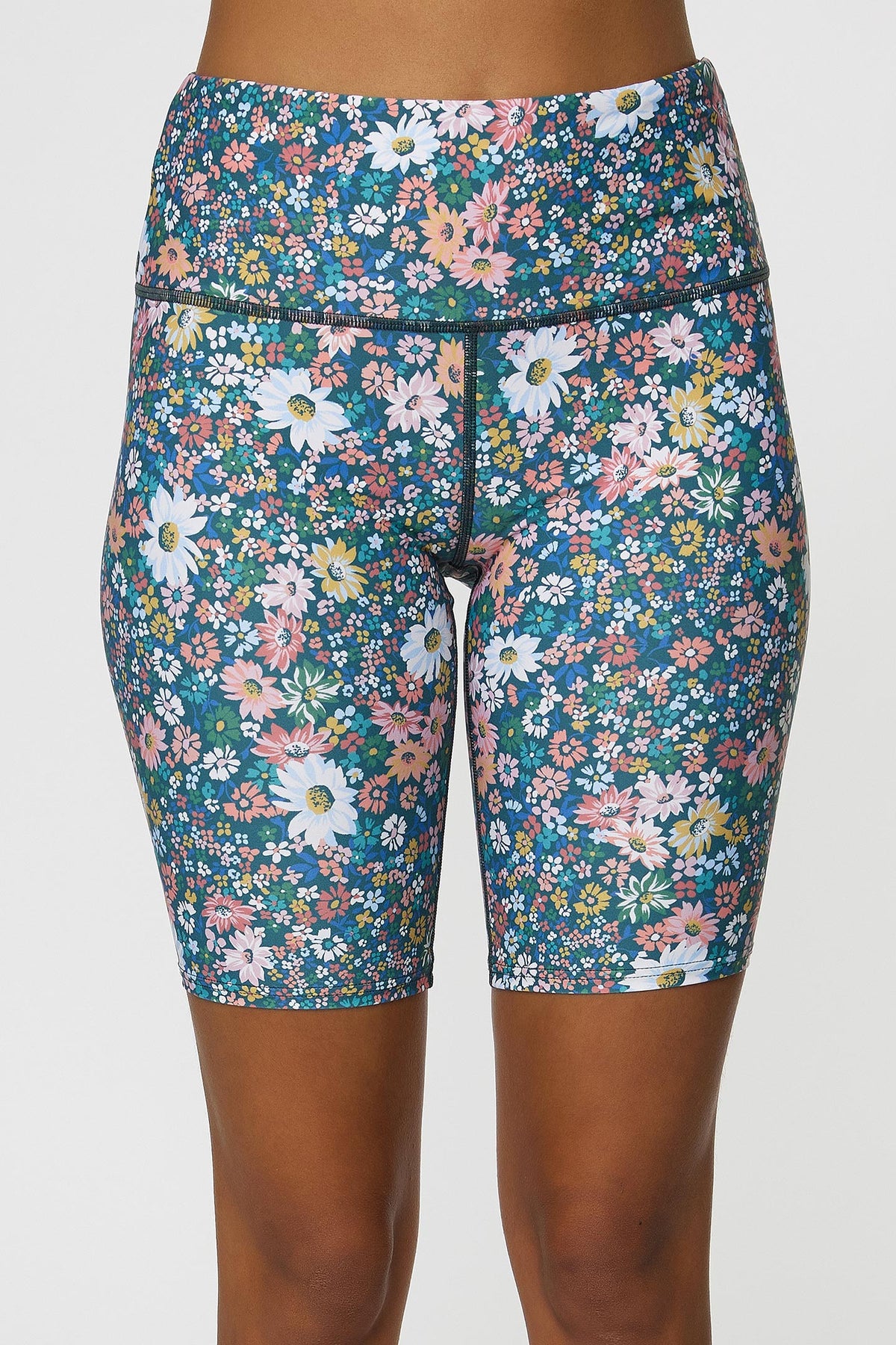 LADIES ELIZA DITSY LAS FLORES BIKE SHORTS