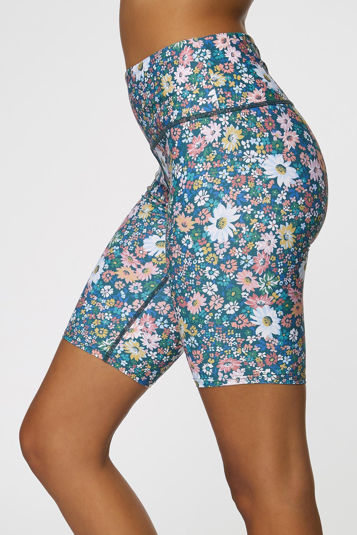 LADIES ELIZA DITSY LAS FLORES BIKE SHORTS