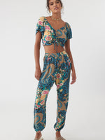 ELSIE PAISLEY PANT
