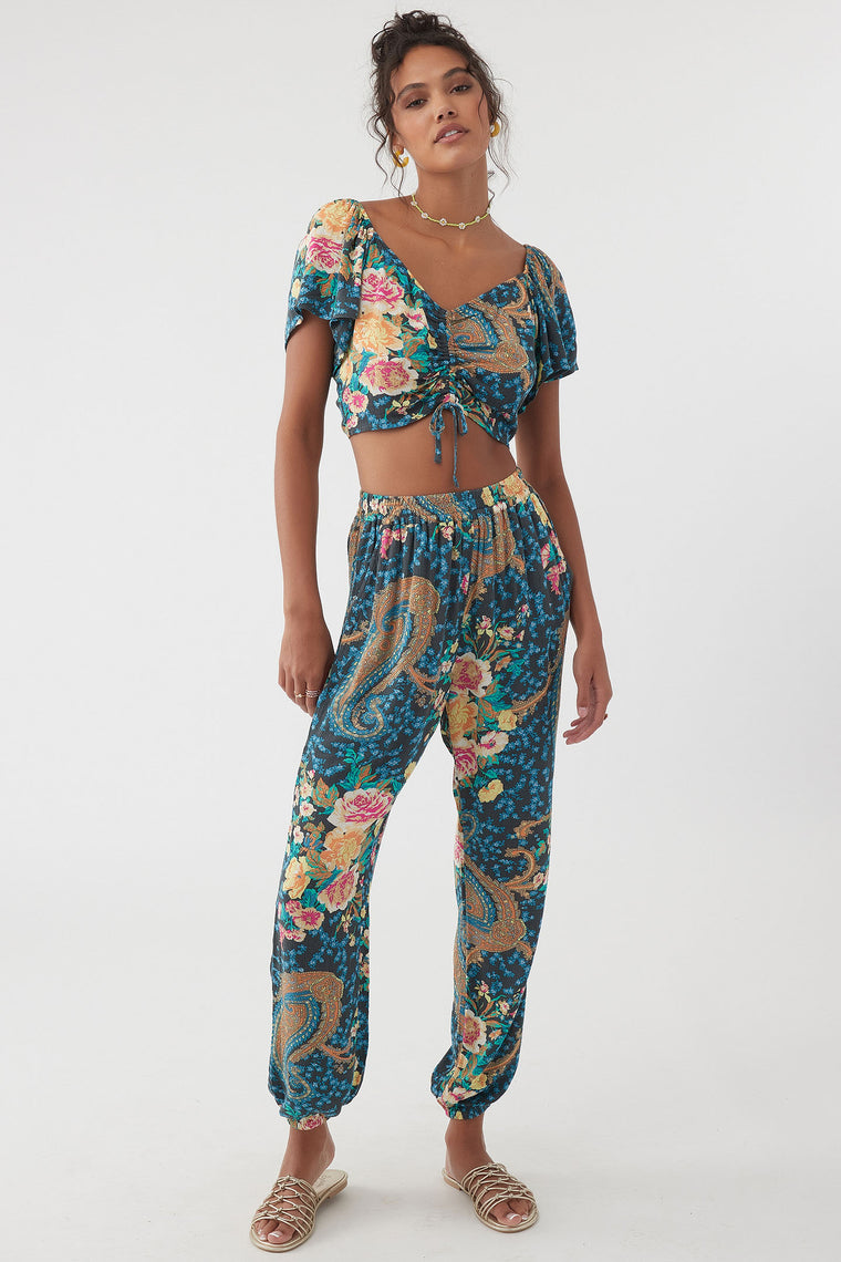 ELSIE PAISLEY PANT