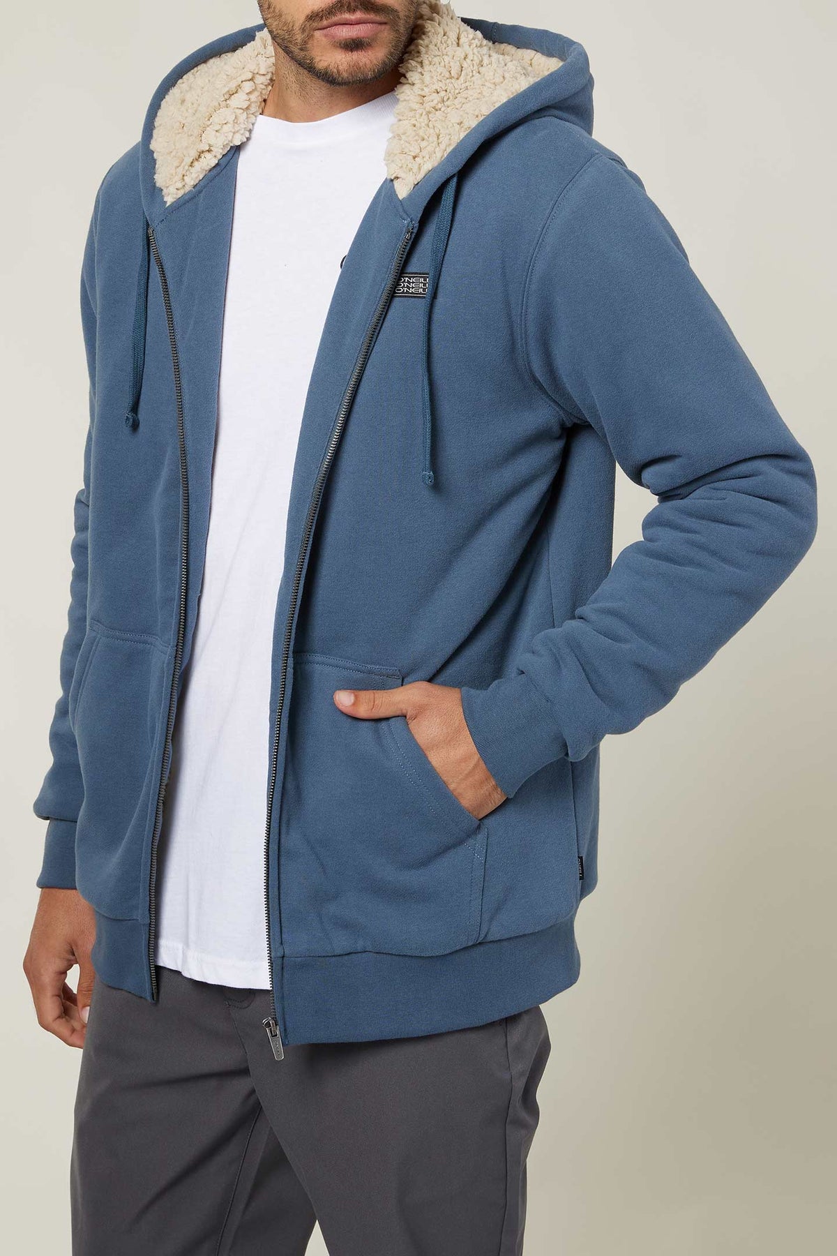 MENS FIFTY TWO SHERPA ZIP HOODIE