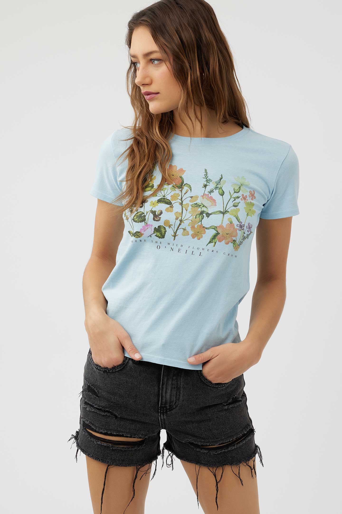 FLOWER FLIEDS TEE