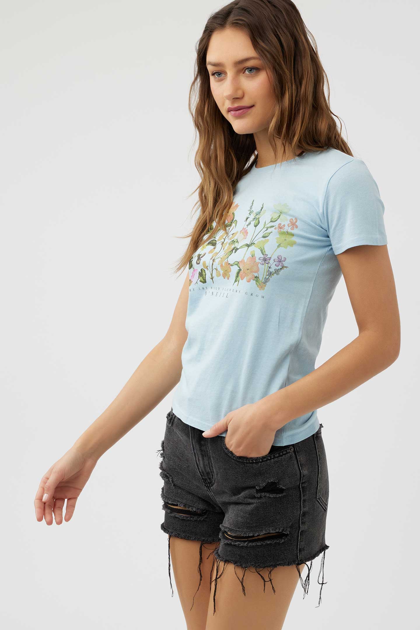 FLOWER FLIEDS TEE