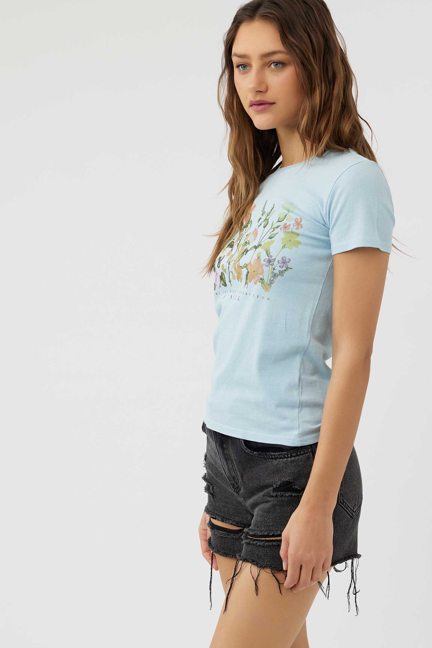 FLOWER FLIEDS TEE